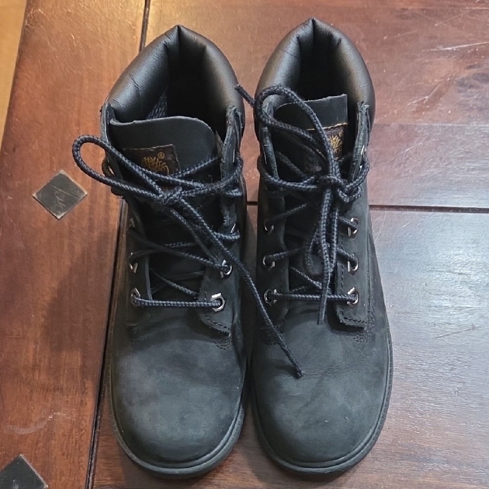 Toddler Timberland Black Waterproof Boots 11